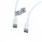 OTB USB-C 2.0 adatk�bel USB-C csatlakoz� mindk�t v�g�n USB-PD 60W 1,0m feh�r
