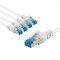 Goobay CAT 6A patchk�bel S/FTP 2m feh�r 5db/csomag LSZH