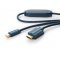 Clicktronic Mini DisplayPort-HDMI nagysebess�g� adapterk�bel 1,0m CLICK C 0100 - A k�szlet erej�ig