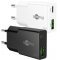 Goobay USB-C PD GaN 30W gyors t�lt� 1x USB-C 1x USB-A feh�r