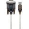 USB auf seriell RS232 Konverter/Adapter/Kabel USB A Stecker > 9-pol. SUB-D Stecker