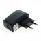 Helyettes�t� h�l�zati t�lt� adapter, 1A, fekete 90 fokos