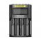 USB akku gyorst�lt� Nitecore UMS4 Li-Ion / Li-Ion IMR- / NiMH & LiFePO4 t�pusokhoz