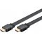 Goobay Standard High-Speed HDMI lapos k�bel Ethernet 8K/60Hz 1,5m eARC HDR