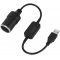 USB - szivargyjt adapter, 12V, 30cm