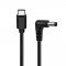 Goobay USB-C k�bel 5V 3A 1,5m 15W 2,1x5,5mm DC csatlakoz�val