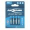 Ansmann Lithium Extreme AA Mignon ceruza 4db/csomag l�tium elem
