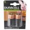 Duracell Recharge Ultra C (b�bi m�ret) HR14 akku 1,2V 3000mAh 2db/csomag NiMH