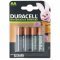 Duracell PreCharged AA Mignon ceruza akku 1,2V 2500mAh 4db/csomag NiMH