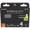 Panasonic eneloop pro AA Mignon ceruza akku 1,2V 2500mAh 4db/csomag NiMH