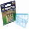 Varta Recharge Accu Endless AAA LR03 akku 1,2V 550mAh 4db/csomag NiMH