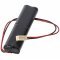 Helyettes�t� akku v�szvil�g�t�s AAA S2x2 4,8V 900mAh BKL72630 Molex2510 NiMH