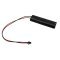 Helyettes�t� akku v�szvil�g�t�s AA Mignon ceruza 4,8V 1200mAh NiMH