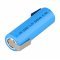 Helyettes�t� akku IFR22650 napelemes 3,2V-3,3V 2000mAh forrf�l Z-forma 22,1mmx65mm LiFePO4
