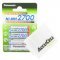 Panasonic AA Mignon ceruza HR-3U BK-3HGAE/4BE akku 1,2V 2700mAh 4db/csomag NiMH