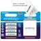 Panasonic eneloop BK-3MCCEC4BE AA Mignon ceruza akku 1.2V 2000mAh 4db/csomag NiMH