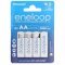 Panasonic eneloop BK-3MCDE AA Mignon ceruza akku 1.2V 2000mAh 4db/csomag NiMH