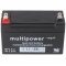 Multipower MP3.5-4 4V 3,5Ah akku AGM �lom-zsel�s