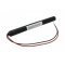 Helyettes�t� v�szvil�g�t�s akku AA Mignon ceruza 3,6V 860mAh 200mm k�bellel 1db/csomag NiCd