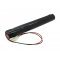 Helyettes�t� akku v�szvil�g�t�s D (g�li�t) 4,8V 4500mAh 1db/csomag 300mm k�bellel NiCd