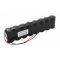Helyettes�t� akku v�szvil�g�t�s F1x8 Mono D (g�li�t) 9,6V 4500mAh 200mm k�bel NiCd