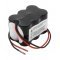 Helyettes�t� akku v�szvil�g�t�s akku Sub-C F2x3 3,6V 3600mAh 300mm k�bel NiCd
