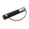 Helyettes�t� akku v�szvil�g�t�s D (g�li�t) akku 3,6V 4400mAh 250mm k�bellel NiCd