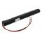 Helyettes�t� akku NiCd 6V 1800mAh L1x5 Sub-C 200mm k�bel