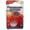 Panasonic l�tium gombelem CR2016 3V 2db/csomag