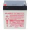 Hawker Enersys DataSafe NPX25-12 12V 5Ah AGM �lom akku