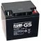Fiamm FGC24207 12V 42Ah M6 csavaros csatlakoz� akku AGM �lom-zsel�s