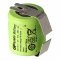 GP NiMH akku 1,2V 250mAh 1/3 AA Mignon U-form�s forraszt�f�l