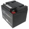 Multipower MP45-12 12V 45Ah M6 csavaros csatlakoz� AGM �lom-zsel�s