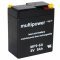 Multipower MP9-6A HPS-682F FG10801 WP9-6A 6,0V 9000mAh akku AGM �lom-zsel�s