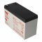 Yuasa NP7-12 NPW36-12 12V 7Ah Faston 4,8mm akku AGM �lom