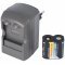 Helyettes�t� akku CR-P2P PowerSet CR-P2 6V 600mAh t�lt�vel Li-Ion
