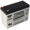 Yuasa REC10-12 12V 10Ah 6,3mm Faston akku AGM �lom-zsel�s