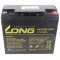 KungLong WP22-12N 12V 22Ah M6 bels� menetes akku AGM �s �lom-zsel�s