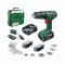 BOSCH EasyImpact 18V-40 akkus �tvef�r� k�szlet 18V 2,0Ah 2db akku t�lt�vel 241db kieg�sz�t�vel