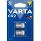 Varta l�tium CR2 3V 2db/csomag
