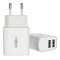 Ansmann USB t�lt� HC212 2x USB-port 12W feh�r
