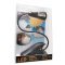WEDO mobil olvas�l�mpa �s kottal�mpa 2 LED-es cs�ptet� fekete