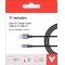 Verbatim USB-A USB-C t�lt�k�bel 1,2m fekete 18W