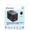 Verbatim univerz�lis utaz� t�lt� GaN III 65W 2x USB-C 2x USB-A