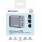 Verbatim univerz�lis GaN t�lt�adapter 200W 1x USB-A QC 3x USB-C PD sz�rke