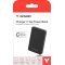 Verbatim powerbank akku 10000mAh fekete m�gneses vezet�k n�lk�li USB-C QC-PD 3.0 csomag Li-Polymer