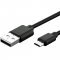 Micro-USB gyors t�lt�k�bel 1 m�ter, fekete, micro-USB szinkroniz�l� �s t�lt�k�bel