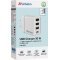 Verbatim t�lt�adapter 30W GaN 2x USB-A 1x USB-A QC 1x USB-C PD feh�r