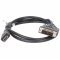 HDMI 19 t�s - DVI-D 18+1 t�s k�bel 1,0m HDMI 1.3b HDCP 1080p