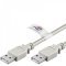 USB 2.0 Hi-Speed k�bel A csatlakoz� - A csatlakoz� 3m sz�rke tablet